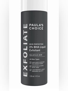 Paula's Choice Black Exfoliate 2% BHA Liquid 4 oz.